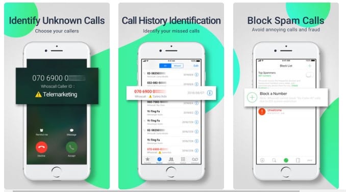 Whoscall - Bloqueo de identificador de llamadas